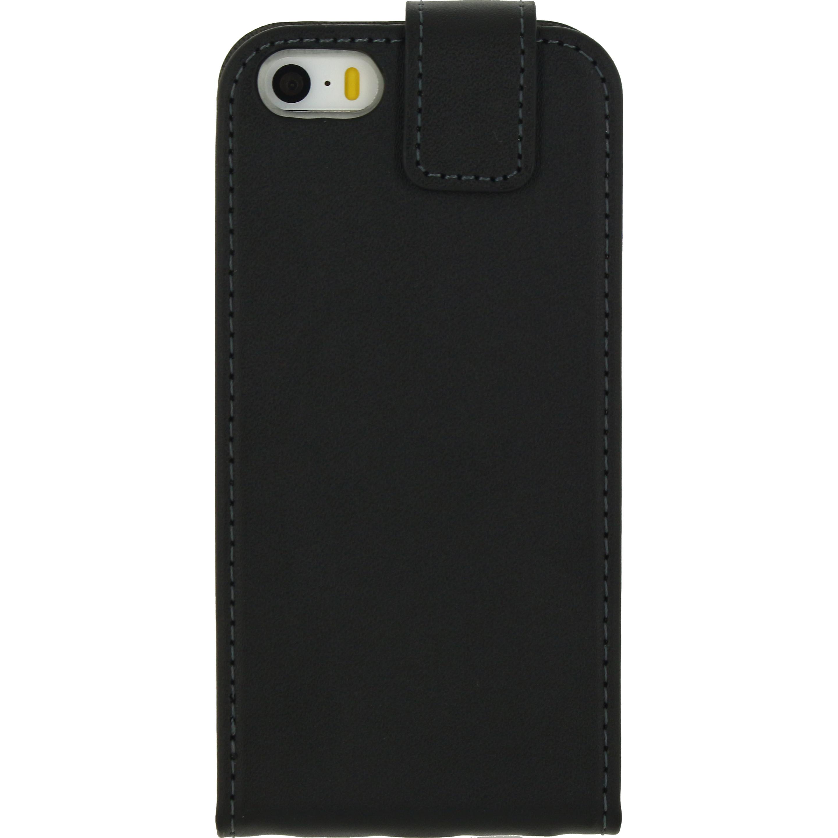 Mobilizera Mobilize MOB-CGFCB-IPH5, Flip case, Apple, iPhone 5/5S/SE, Black (Apple iPhone 5, Apple iPhone 5s, Apple iPho...