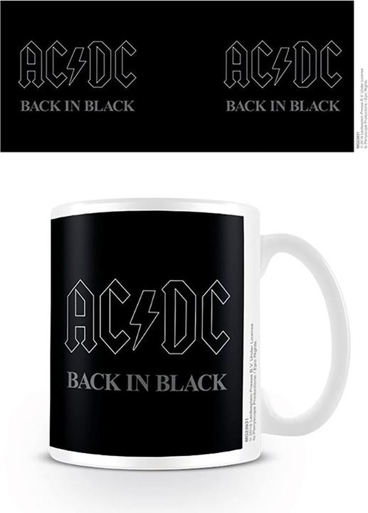 Produktbild Pyramid AC/DC mug Black in Black (325 ml)