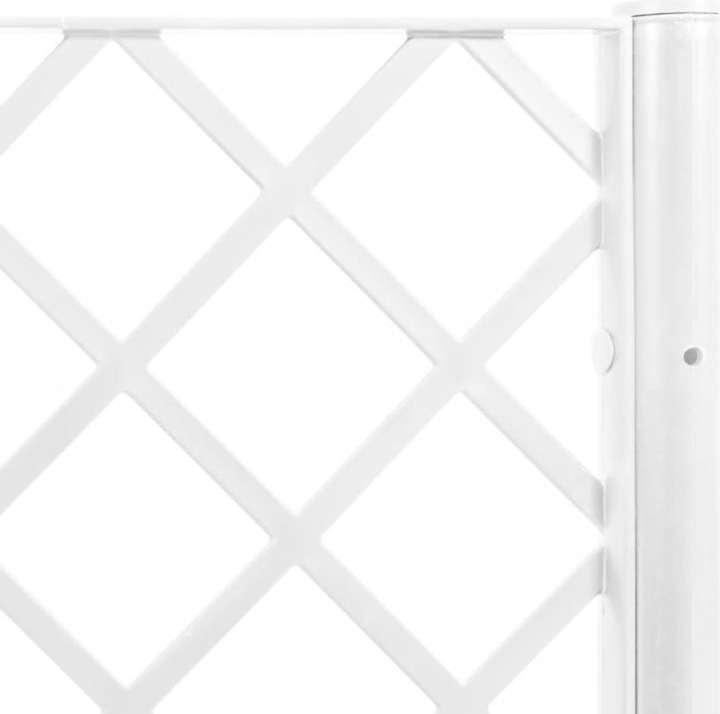 Actual product image VidaXL Planter with trellis PP