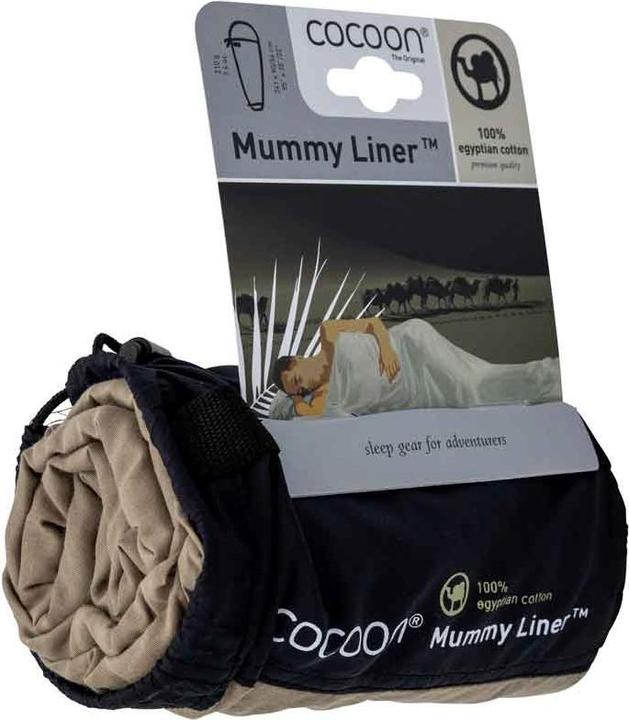 Image du produit Cocoon MummyLiner Inlet Egyptian Cotton (241 cm)