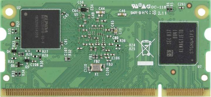 Productafbeelding Raspberry Pi Pi® Compute Module 3+ 16 GB 4 x 1,2 GHz