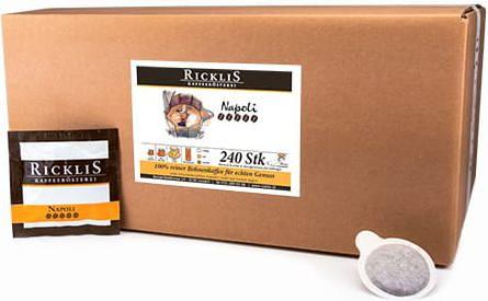 Actual product image RickliS Kaffeerösterei Napoli (240 x Port.)