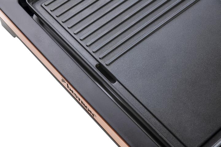 Image du produit Bestron ABBQ2000CO Gril à raclette, bronze