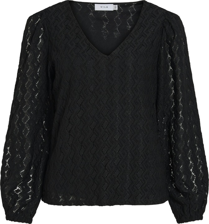 Actual product image Vila V-neck top with long sleeves (XS)