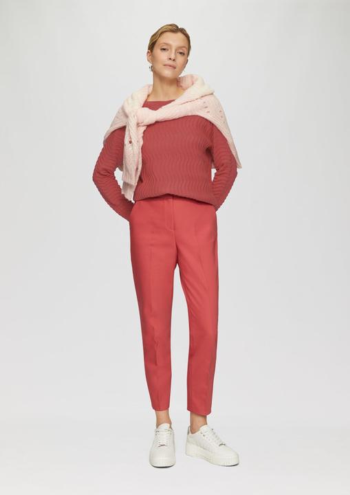 Produktbild s.Oliver Strickpullover Feinstrickpullover mit Wellenstruktur (44)