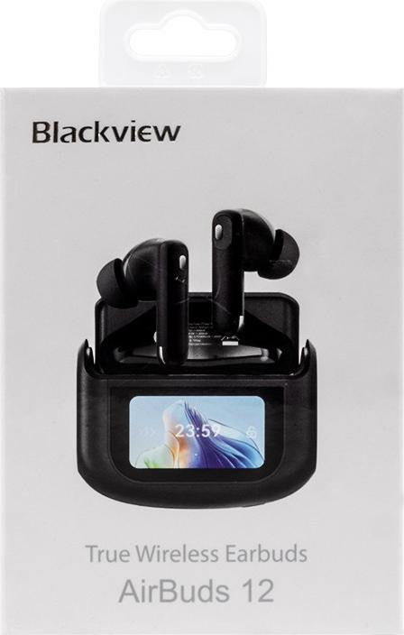Actual product image Blackview Airbuds 12 (Écran d'Affichage Tactile - Bluetooth 5.4) Noir (Wireless)