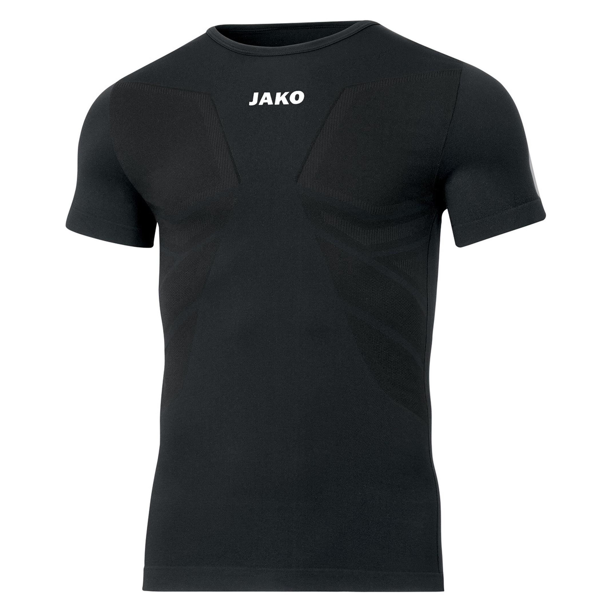 Jako, Herren, Sportshirt, T-Shirt Comfort 2.0 (S), Schwarz, S