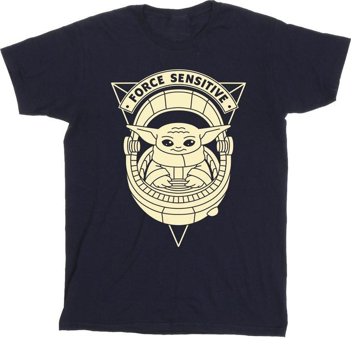 Image du produit Star Wars - T-shirt THE MANDALORIAN GROGU FORCE SENSITIVE - Homme (5XL)