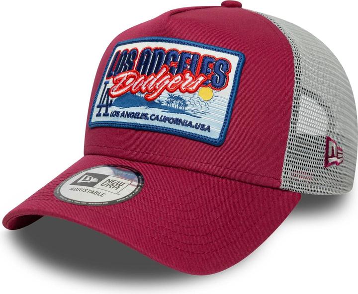 Produktbild New Era A-Frame Trucker Cap - MLB Patch Los Angeles Dodgers (One Size)
