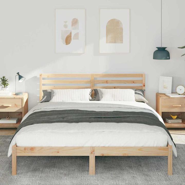 Image du produit vidaXL Plattformbettgestell (160 x 210 cm)