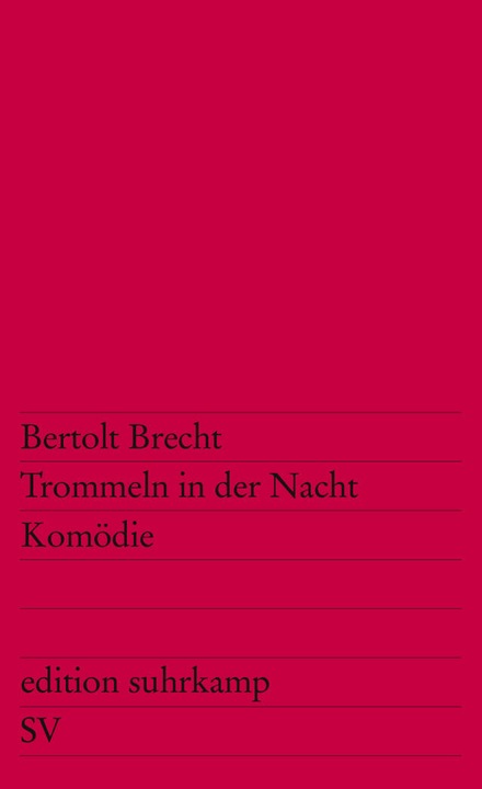 Produktbild Trommeln in der Nacht (Deutsch, Bertolt Brecht, 1971)