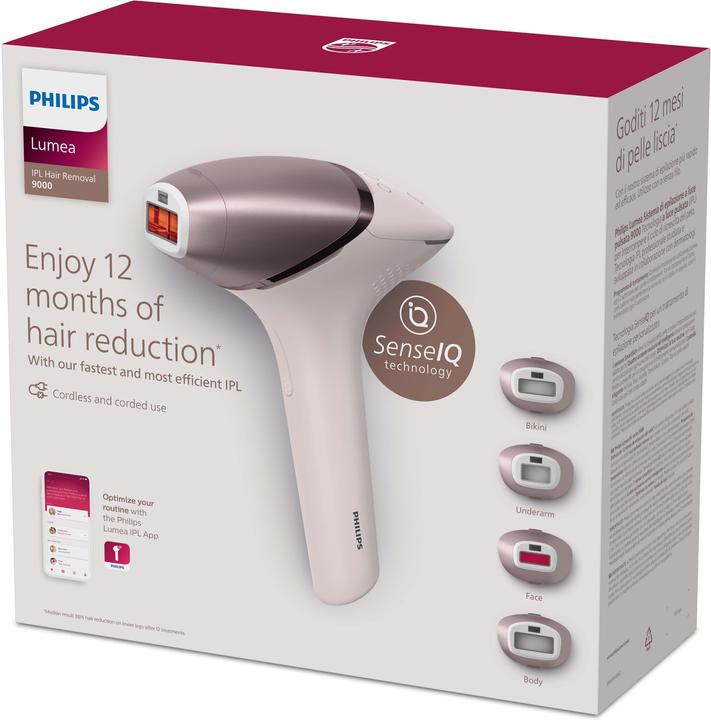 Actual product image Philips Lumea IPL Series 9000