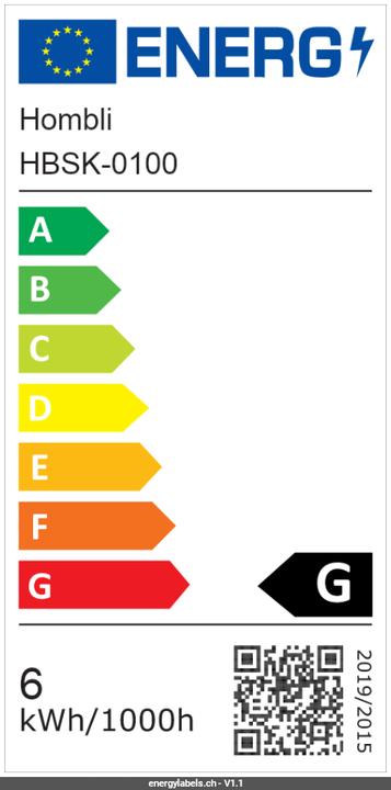 Energie-Label Hombli Outdoor Smart Spot Light - Kit (270 lm, IP65)