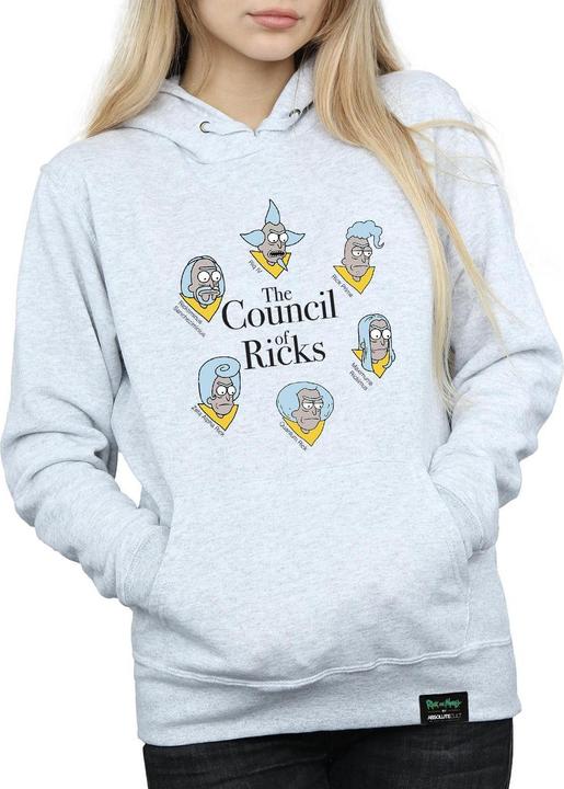 Produktbild Rick And Morty Council Of Ricks Kapuzenpullover (XXL)