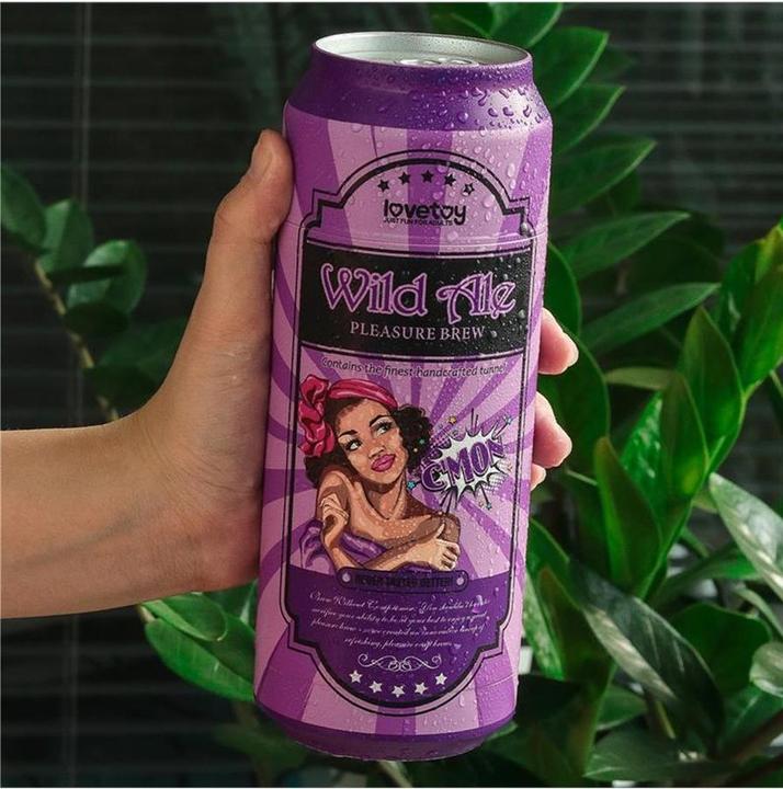 Actual product image Lovetoy Pleasure Brew Wild Ale Vagina Masturbator