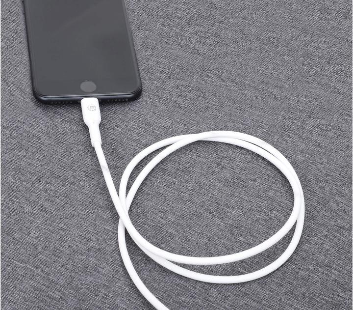 Produktbild Manhattan USB-C auf Lightning Sync-/Ladekabel (1 m, USB 2.0, 28 W)