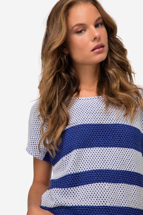 Produktbild Laurasøn Sweatshirt, oversized, doppellagig, Streifen (M)