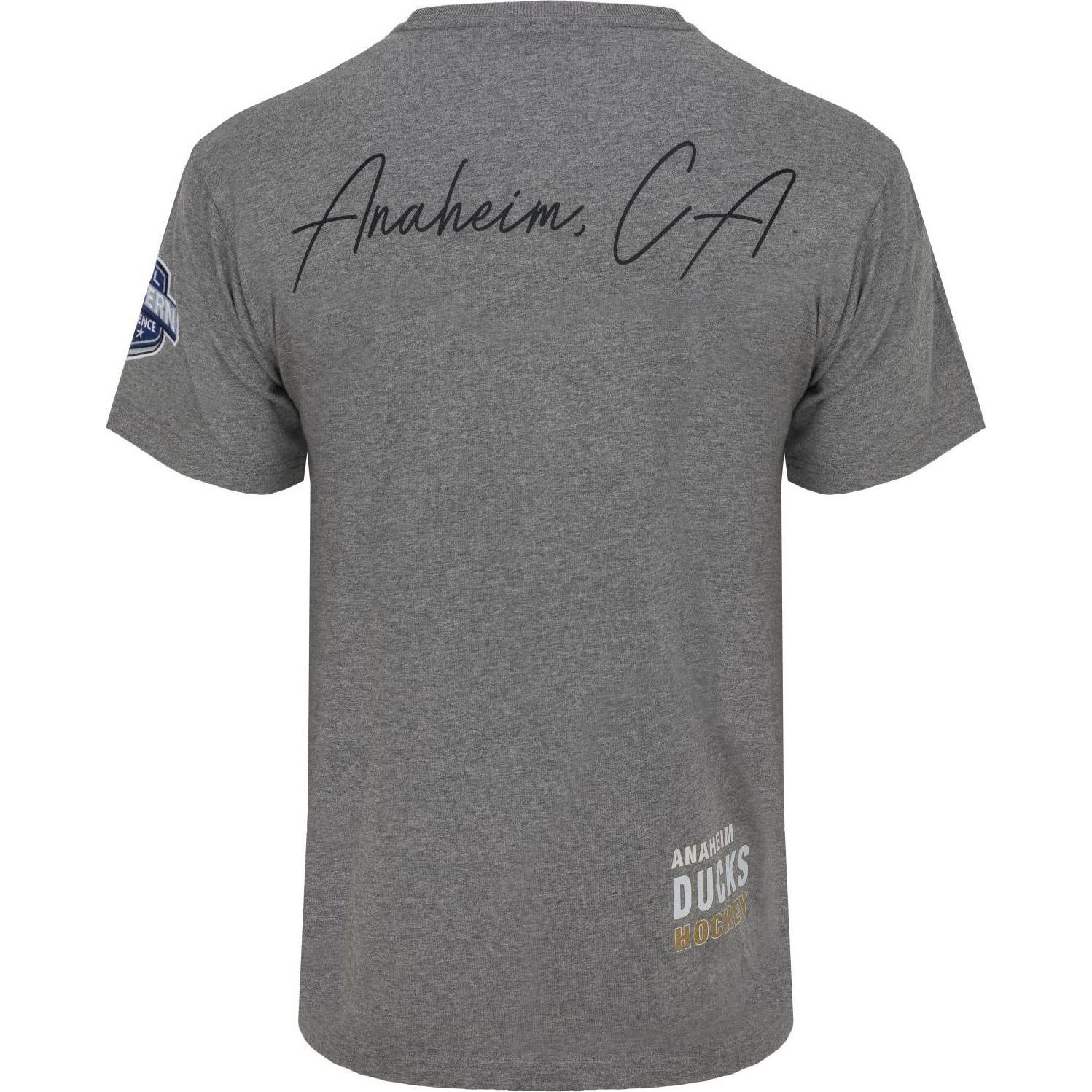 Thumbnail - Mitchell & Ness, Herren, Shirt, Shirt - HOMETOWN CITY Anaheim Ducks - M, Grau, (M)