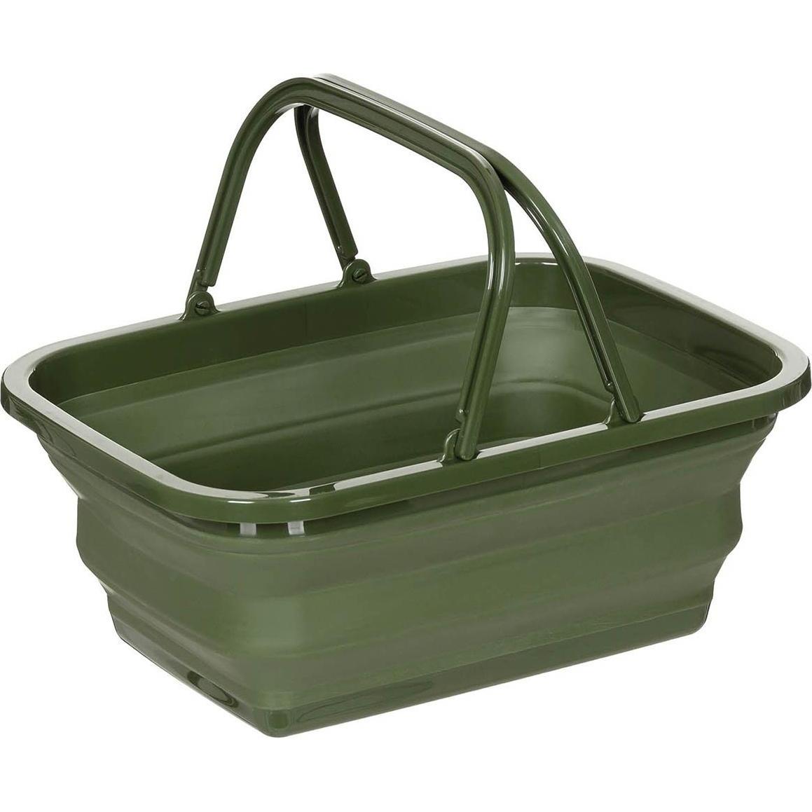 Mfh, Aufbewahrungskorb, FoxOutdoor Faltkorb, oliv, 9 l