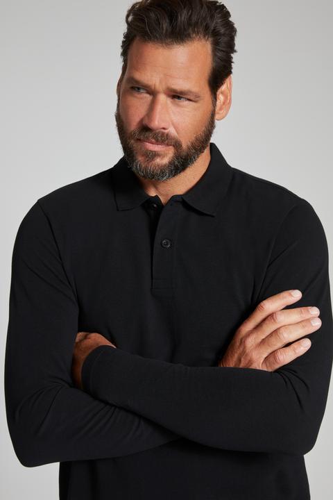 Produktbild JP1880 Poloshirt, Basic, Langarm, Piqué (XL)