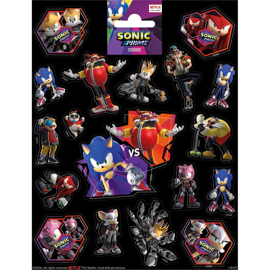 Thumbnail - Totum, Sticker, Aufkleberbogen Sonic