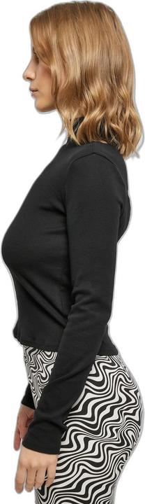Actual product image Urban Classics Ladies Rib Back Cut Out Longsleeve (S)