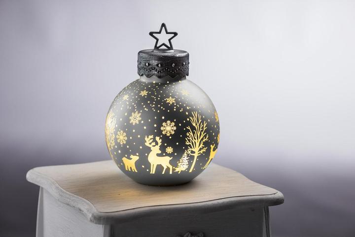 Produktbild Angela Bruderer LED-Dekokugel «Silber»