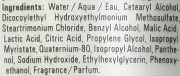 Nutritional values and ingredients Goldwell Elumen Conditioner (200 ml)