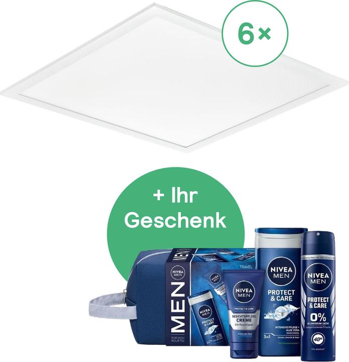 Actual product image Philips LED-Panel-Paket (3600 lm)