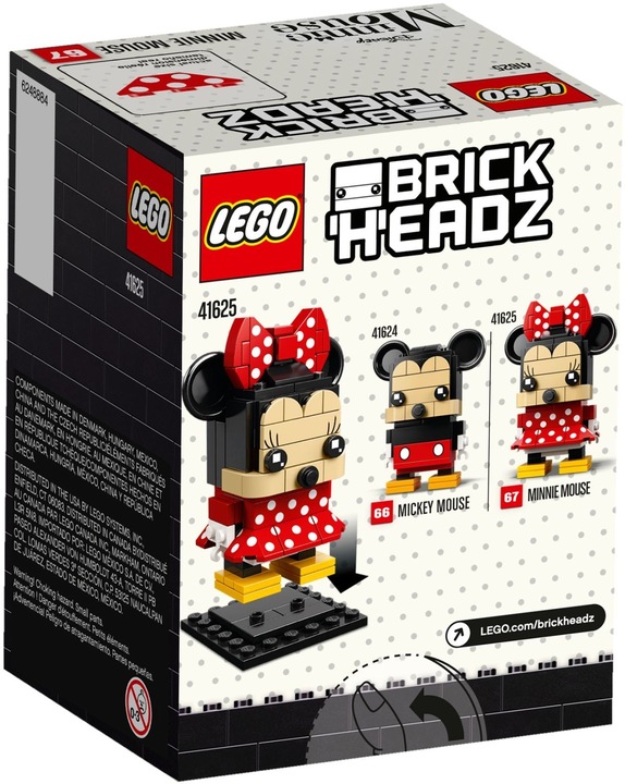 Immagine prodotto LEGO BrickHeadz - Minnie Mouse (41625, LEGO Brickheadz)