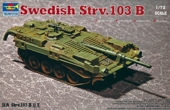 Produktbild Trumpeter Swedish Strv 103B MBT