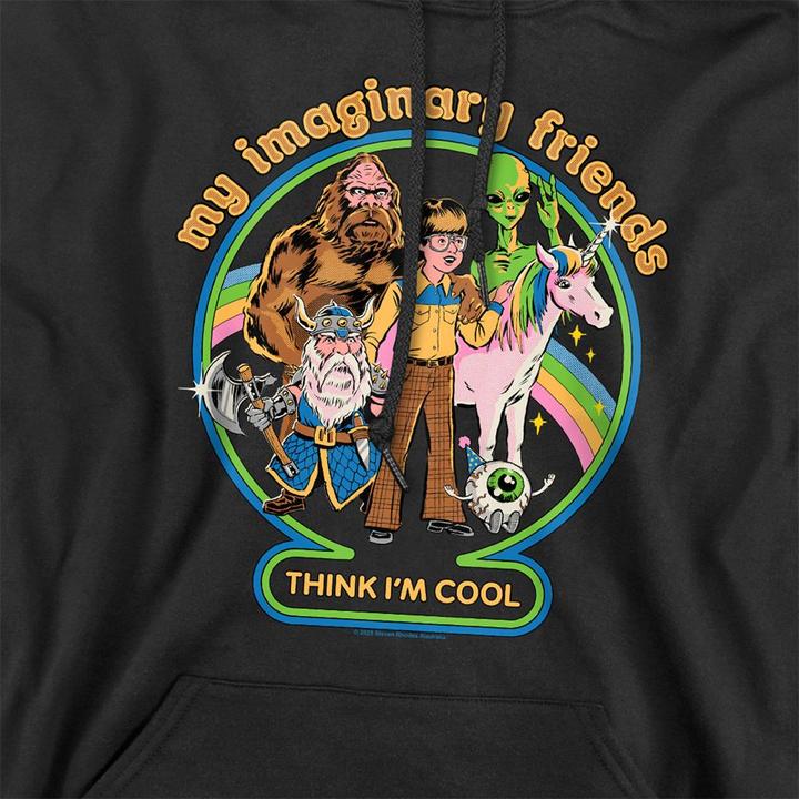 Produktbild Steven Rhodes My Imaginary Friends Kapuzenpullover (S)