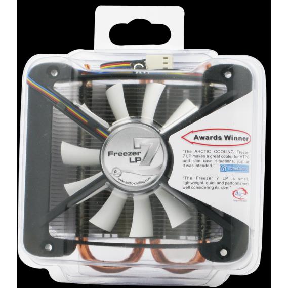 Thumbnail - Arctic Freezer 7 LP CPU Cooler (42 mm), CPU Kühler, Silber, Schwarz
