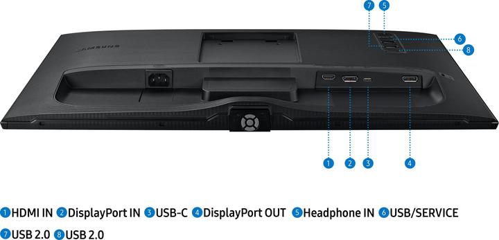 Produktbild Samsung LS24A600UCUXEN (2560 x 1440 Pixel, 24")