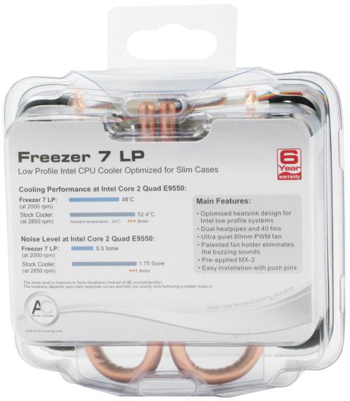Actual product image Arctic Freezer 7 LP CPU Cooler (42 mm)