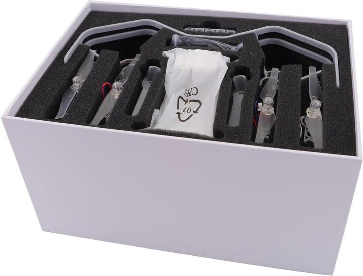 Actual product image LiteBee Drone V2 in building block system for STEM