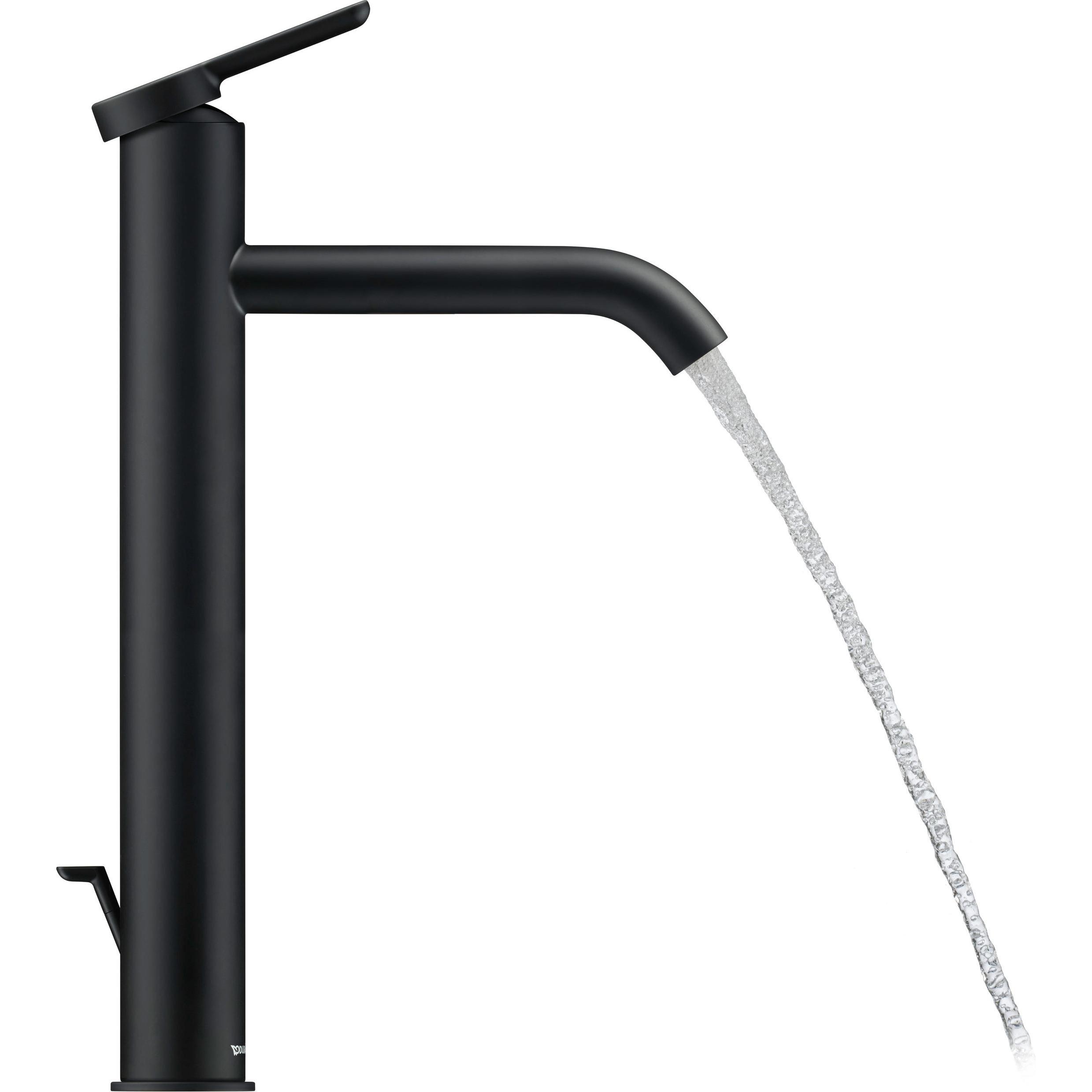 Thumbnail - Duravit, Badarmatur, EH-WT-MI C.1 XL m Zugstangen-Ablaufgarnitur schwarz matt