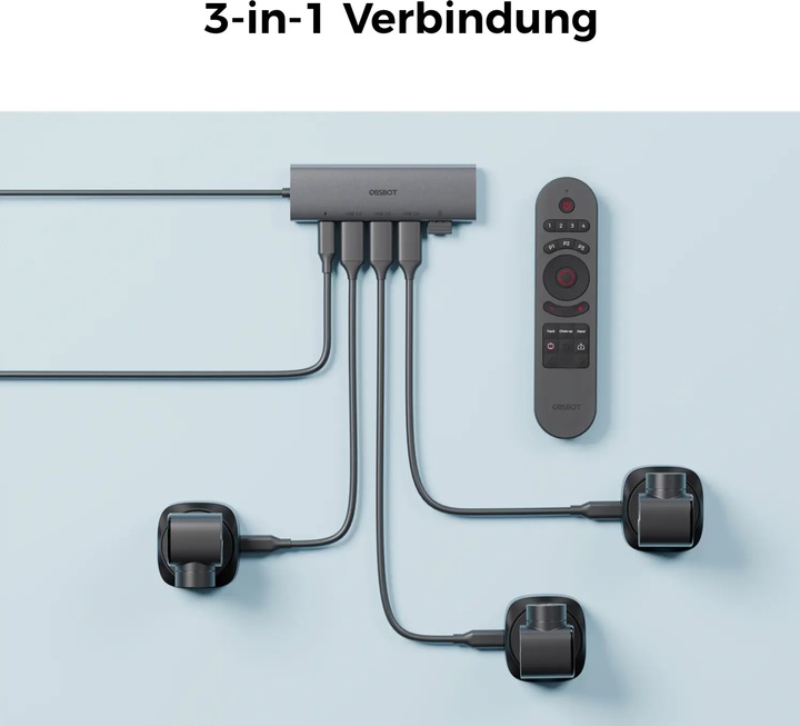 Actual product image Obsbot 3-in-1 USB 3.0 hub (USB-C)