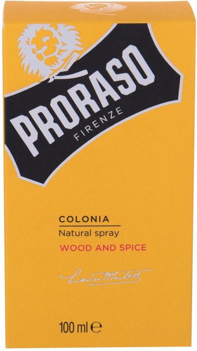 Actual product image Proraso Wood & Spice (Eau de cologne, 100 ml)