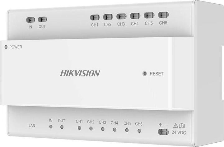 Image du produit Hikvision DS-KAD706Y-S - Distributeur vidéo/audio 2 fils, en cascade