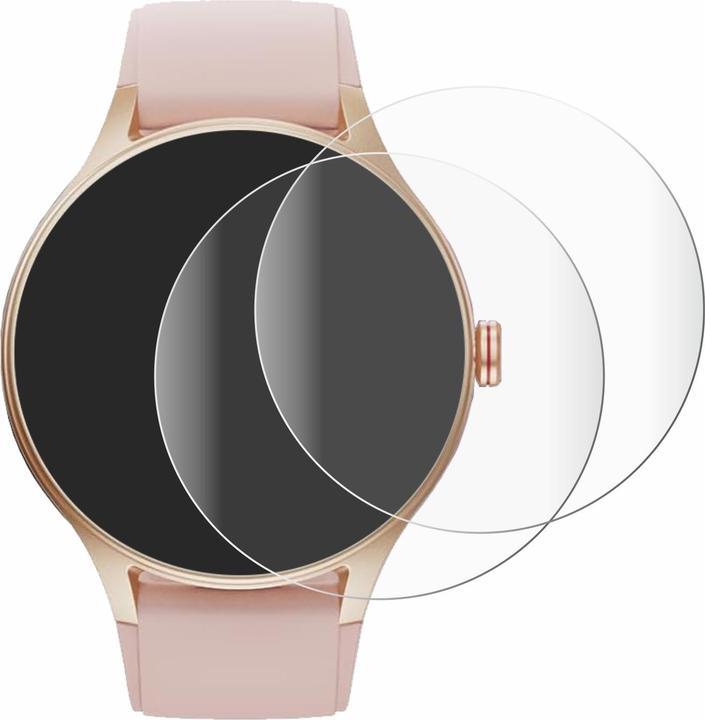 Produktbild BROTECT Fullscreen für Woneligo Smartwatch 1.57" Schutzfolie Displayschutz Folie Klar Transparent