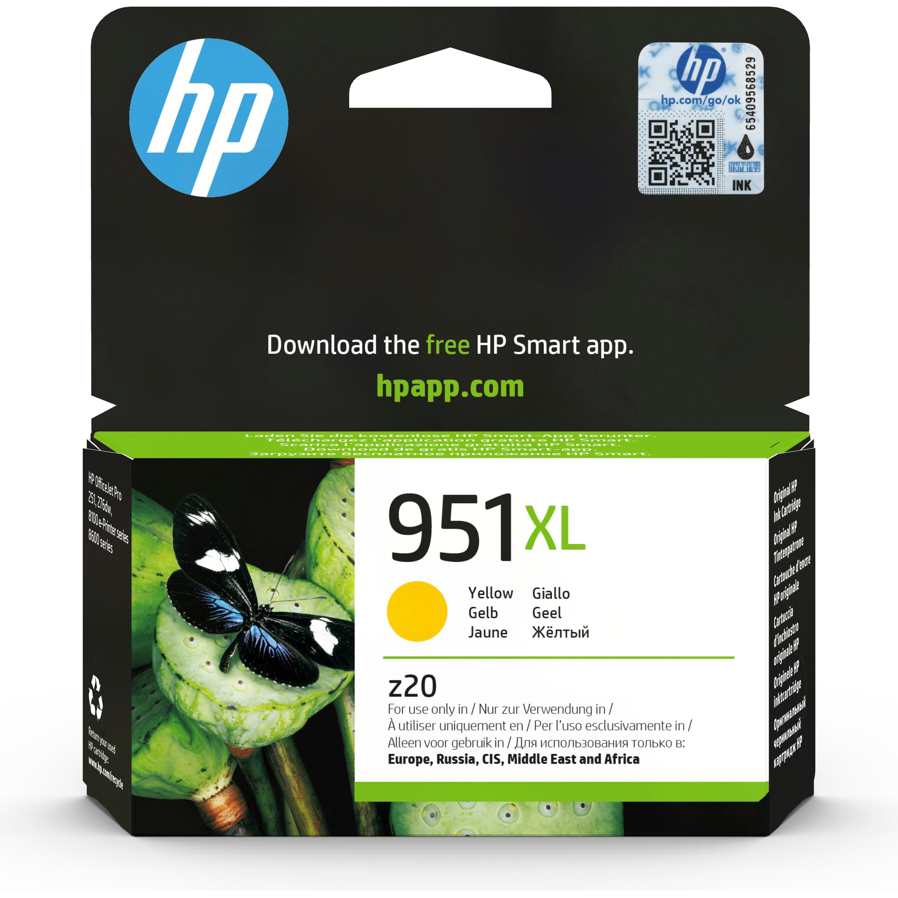 HP, Druckerpatrone, 951xl (Y)
