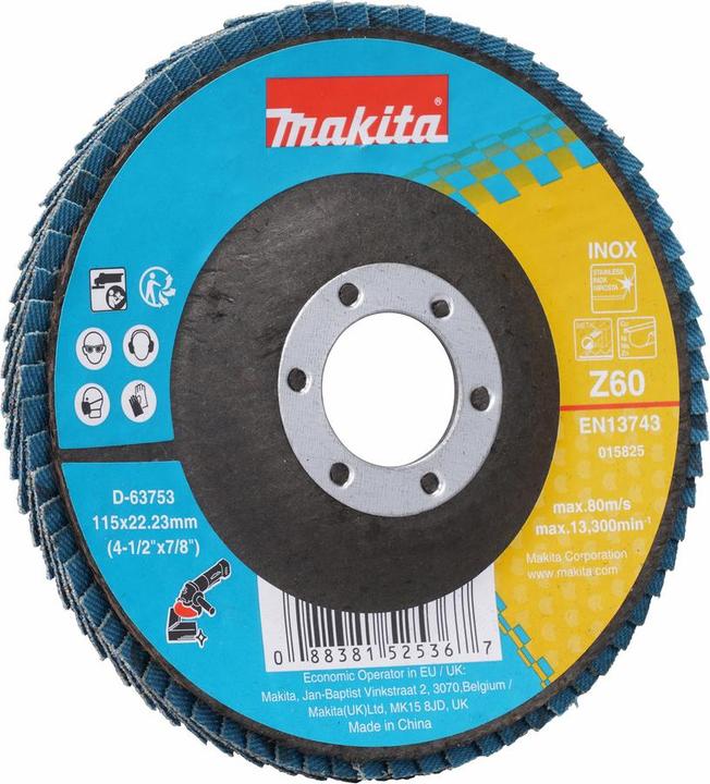 Image du produit Makita Roues à lamelles 115mm Z60 (Z60)
