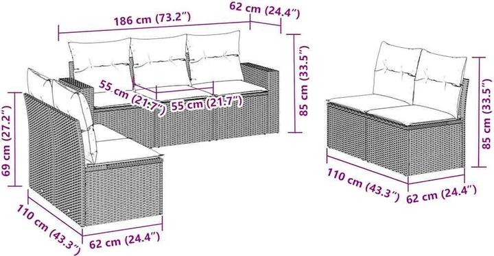 Produktbild vidaXL Noah
