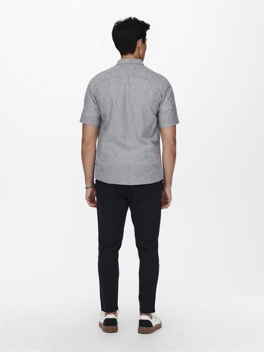 Produktbild Only & Sons Leinen Kurzarmhemd (XS)
