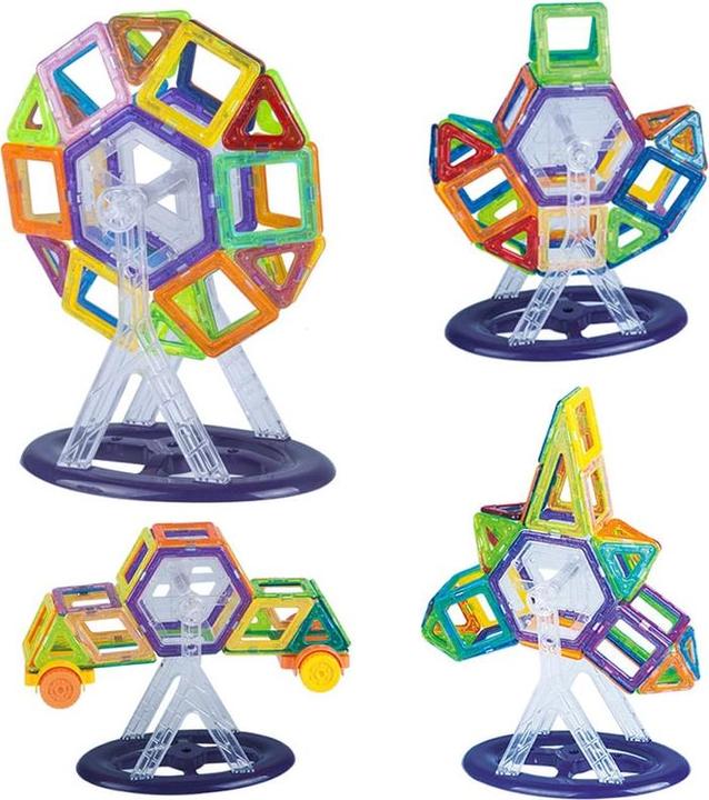 Produktbild JTI Magnetische Bauteile - Ein perfektes Geschenk für Kinder (82 Stück)