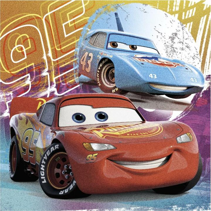 Produktbild Dino 3 Puzzles - Cars : Friends (55 Teile)