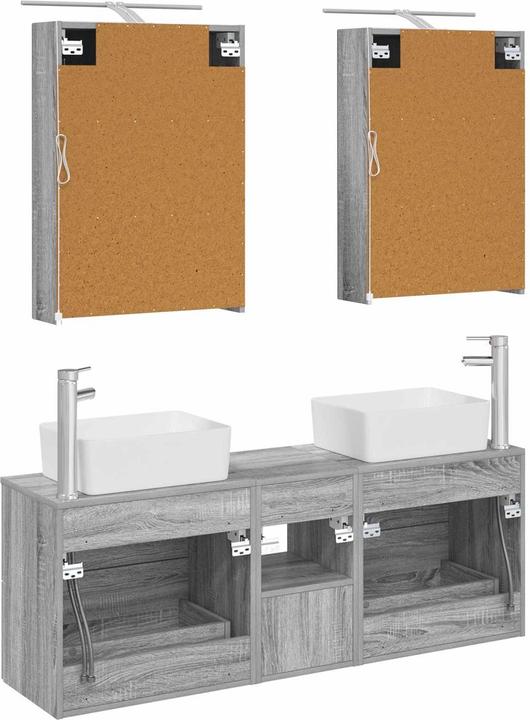 Produktbild vidaXL Badezimmer-Aufbewahrungsmöbel