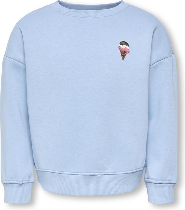 Produktbild Only Kmgsweat L/S Crew Emb Loose Swt Noos (98)