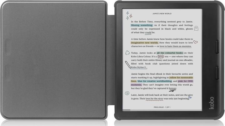 Produktbild Cazy Hülle E-Book Tasche Book Case (Kobo Libra Colour, Tolino Vision Color)